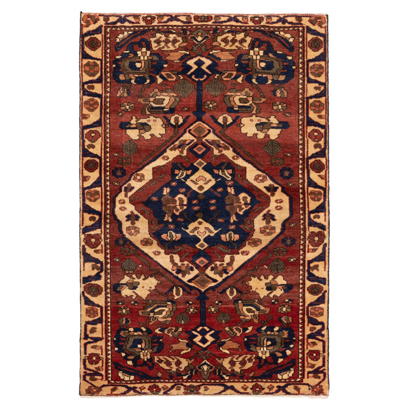 Tapis rouge Anadol Vintage 4 pi 1 po x 6 pi 4 po