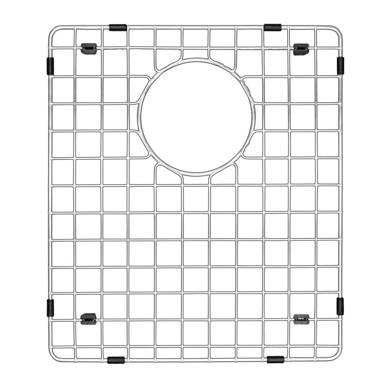 Karran 12 1/2 po X 14 3/4 po Grille inférieure en acier inoxydable