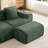Modern Comfort Velvet Ottoman-1447153927