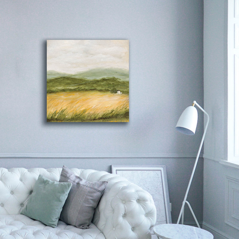  «Windswept 2» par Courtney Prahl, art mural sur toile, 37 po x 37 po, H 37 po x l 37 po