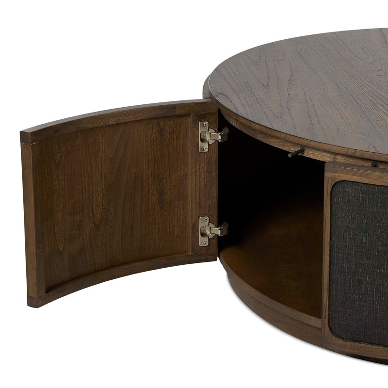 Bertie Coffee Table-Black Linen