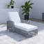 Chaise longue d'extérieur inclinable avec accoudoirs-379995304