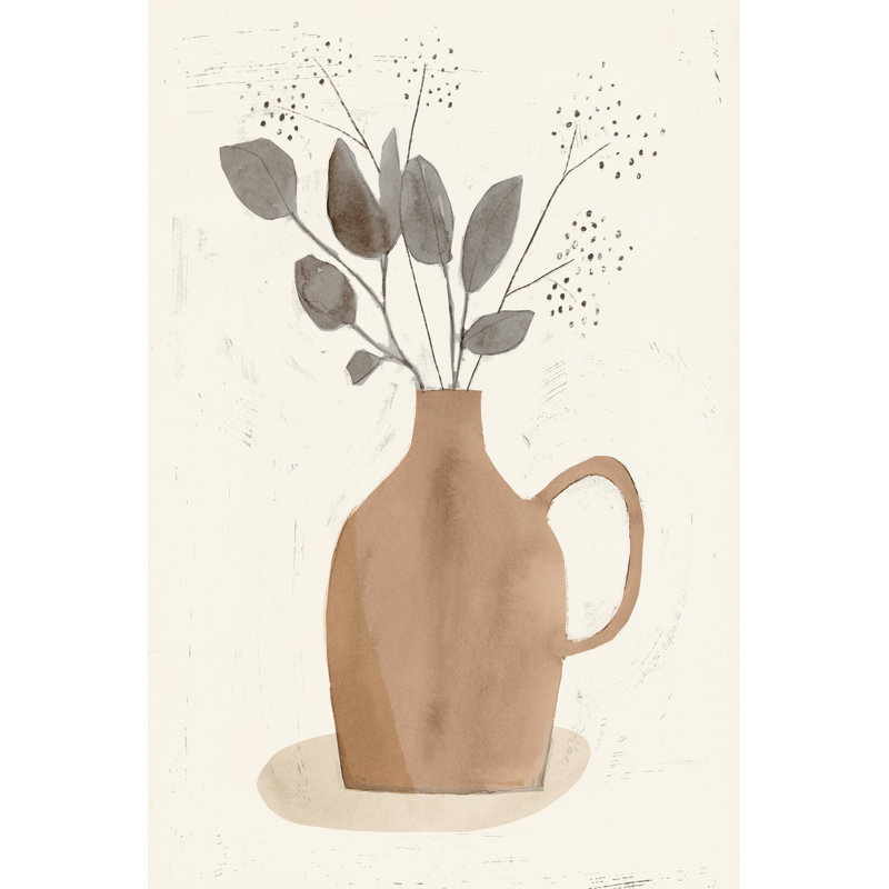 La Planta II by Victoria Barnes - Painting Print, 76 cm H x 51 cm W, Wrapped Canvas