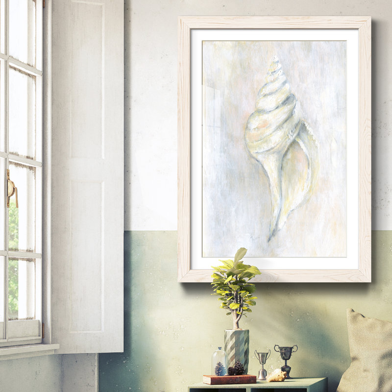 Petite Botanical II - Cadre photo, reproduction d'art sur papier, H 32 po x l 23 po x P 1,5 po, Papier encadré blanc