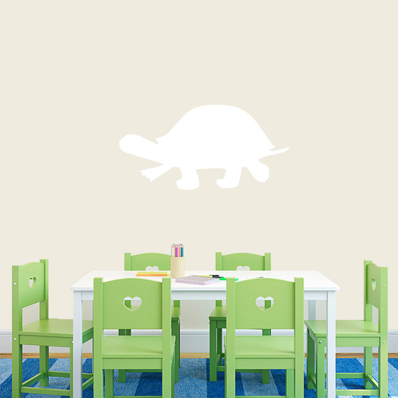 Adhésif décoratif tortue, Blanc