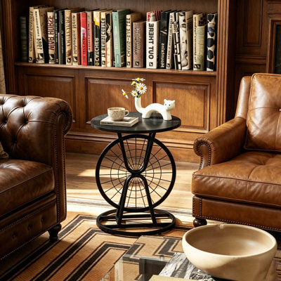 Table d'appoint ronde Vintage Vintage