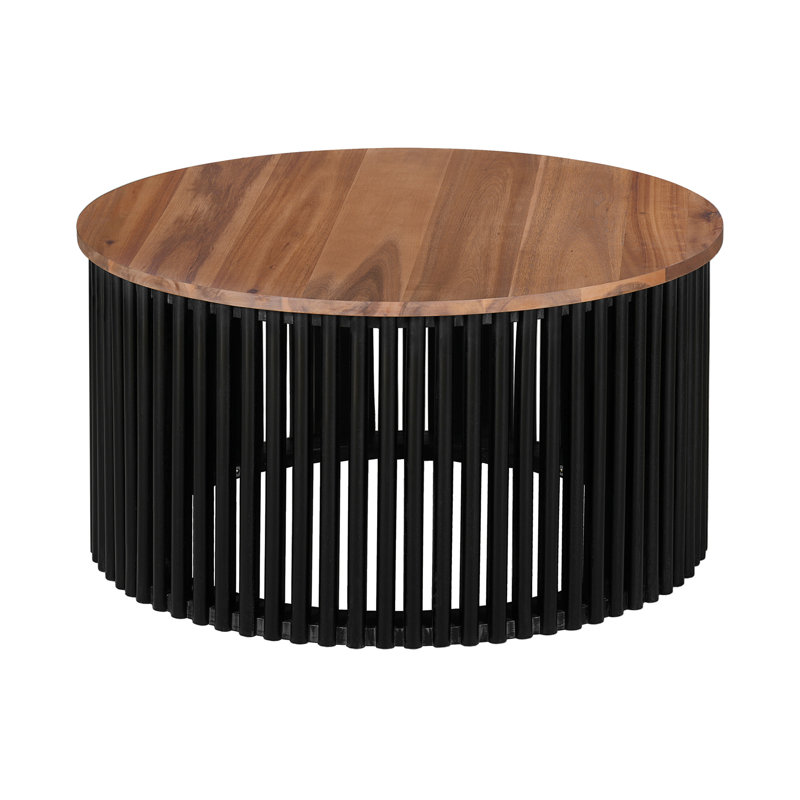 ACACIA SOLID WOOD COFFEE TABLE,NATURAL