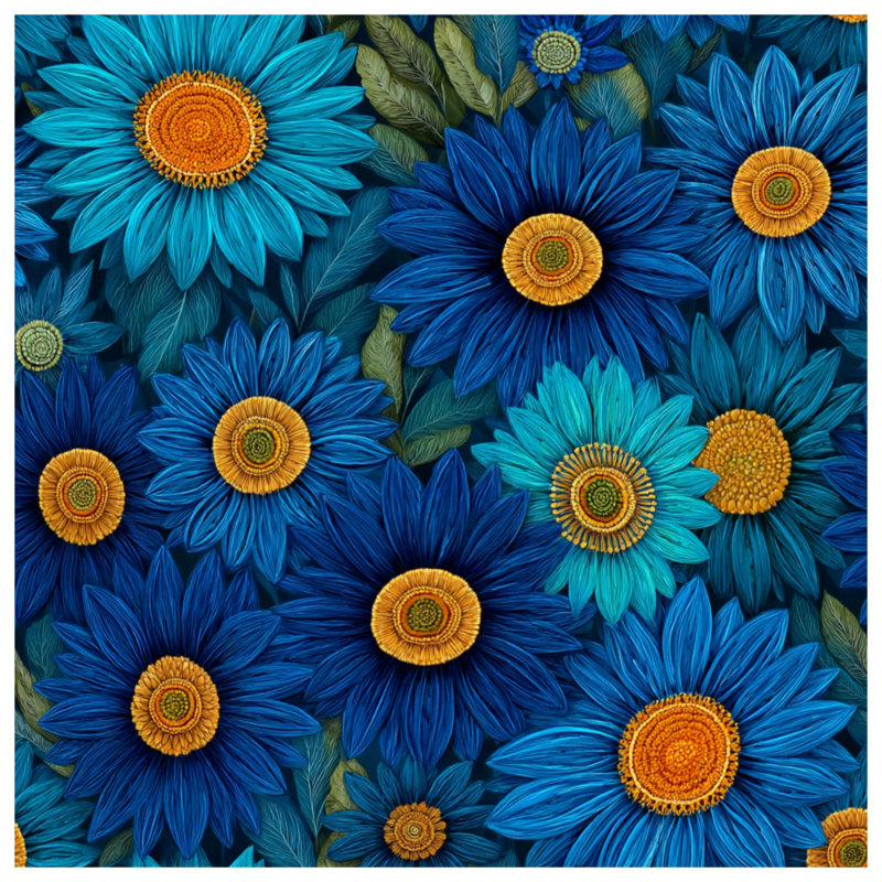 Jeté Floral, 60in W x 80in H