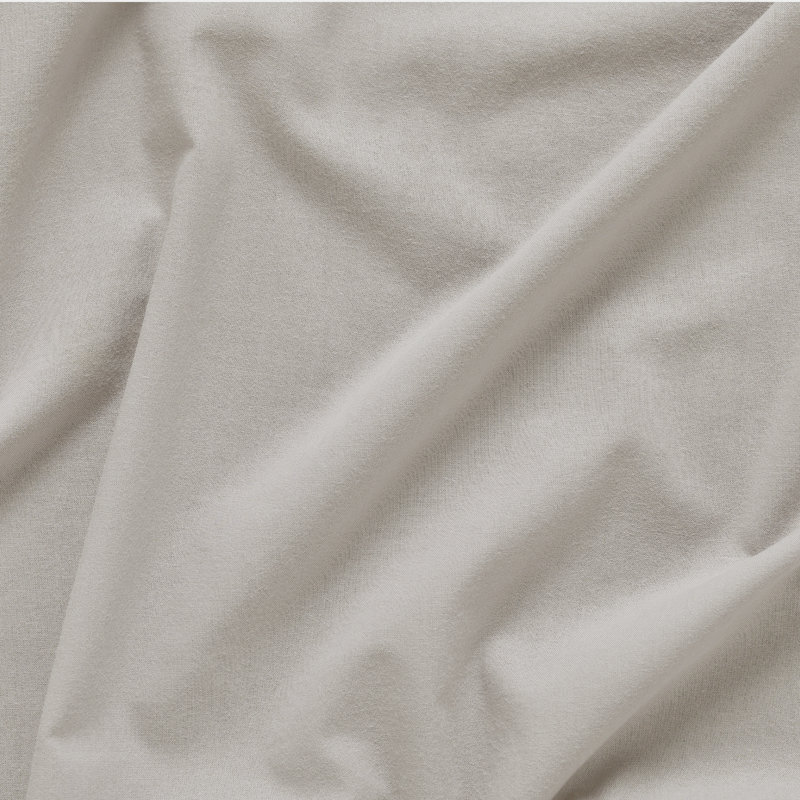  Cotton Duvet Cover Set, Queen Duvet Cover + 2 Shams, Sand
