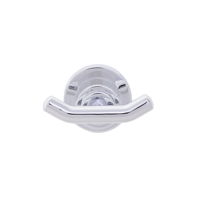 Geneva Wall Mounted Robe Hook, Polished Chrome