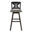 Ensemble de 2 chaises à hauteur de comptoir Ati-125117831-125117833