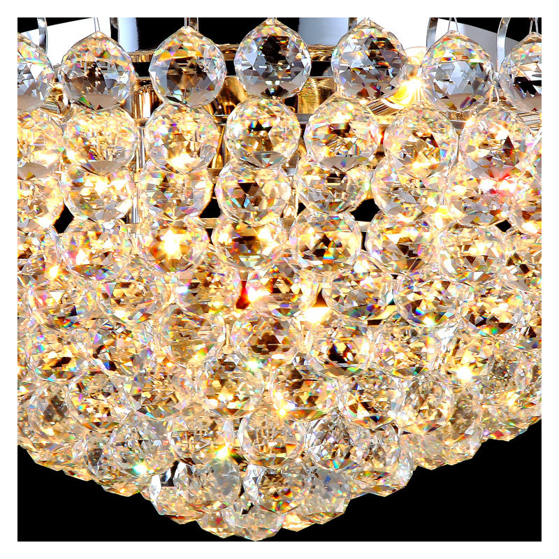 Piffard Crystal Chandelier, 18cm H x 40cm W x 40cm D