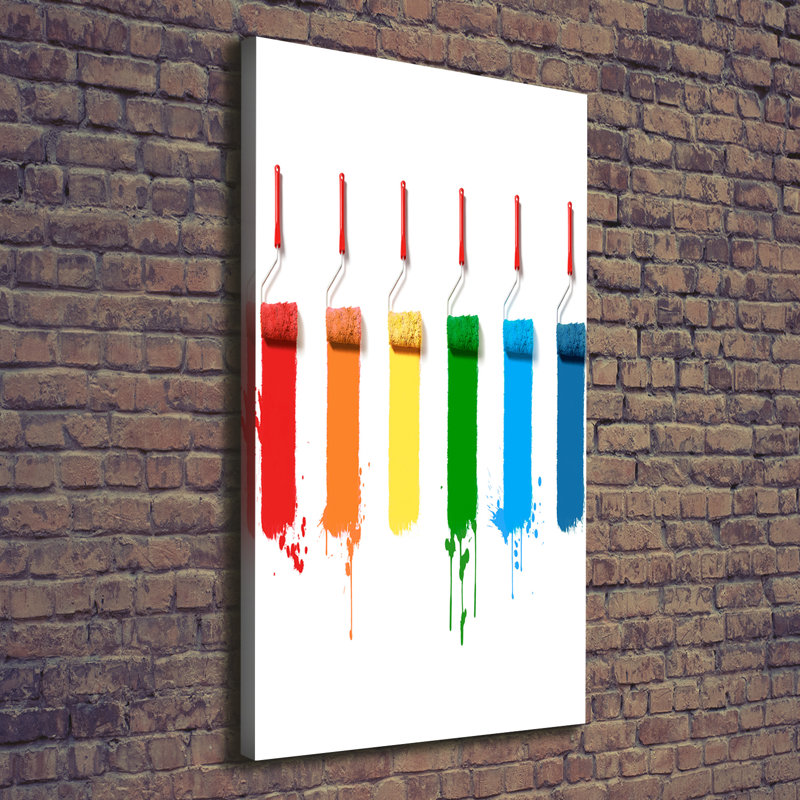 Rollers - Wrapped Canvas Print