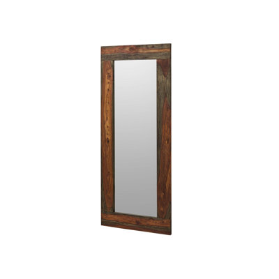 Tambora Solid Wood Framed Wall Vanity & Dresser Mirror