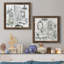 «Opulent Bath I», ensemble de 2 peintures sur toile encadrées-2079942355-2079942352