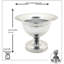 Cache-pot Iconic Silver Compote, 10 po