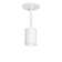 Luminaire suspendu cylindrique à 1 lumière Tube