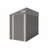 Campcraft Optional Two-Color Storage Shed, Single Hinge Door, Solid Structural Design, Good Ventilation, Surface With Protective Film, And Suitable For Various Scenarios-113270212