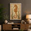 Seahorse Mosaic Coastal - Wrapped Canvas-1707573609-1707573611