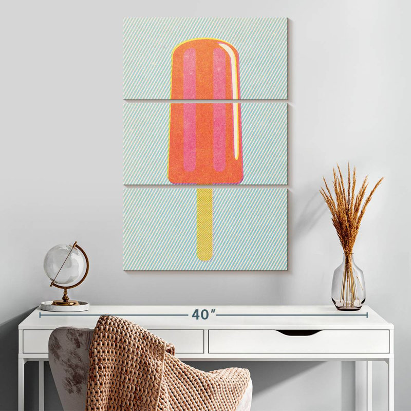 Yarlin Popsicle, 32" H x 20" W