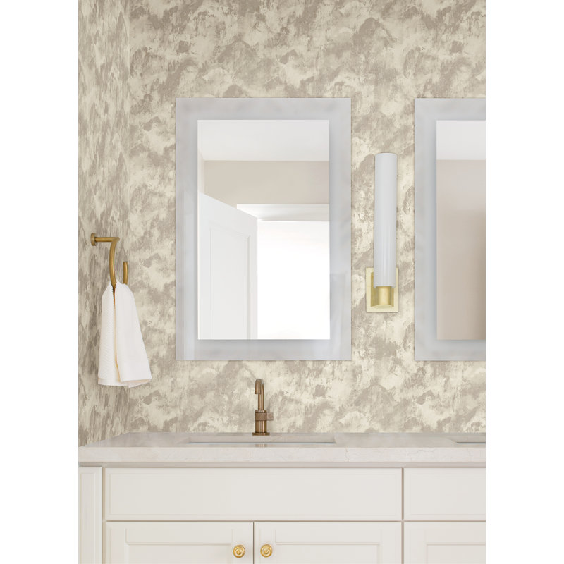 Toula Abstract Metallic Wallpaper Roll, Brown