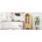 Modern Arched Cabinet with Glass Doors-767762430
