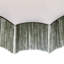 26 cm H Empire Velvet Lamp Shade ( No Direct Attachment Method ) in Green