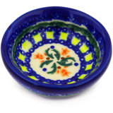 Cocentric Tulips Stoneware Rice Bowl