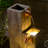 34" Wooden Texture Cascading Water Fountain Indoor/Outdoor Use