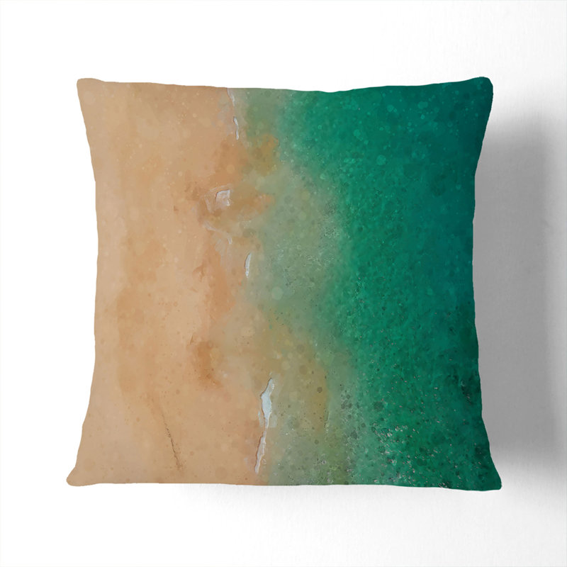 Square Throw Cushion, 40cm H x 40cm W x 15cm D