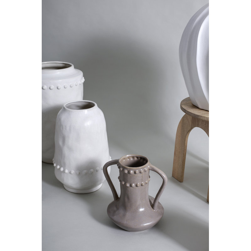 Tylea 10'' Handmade Ceramic Table Vase