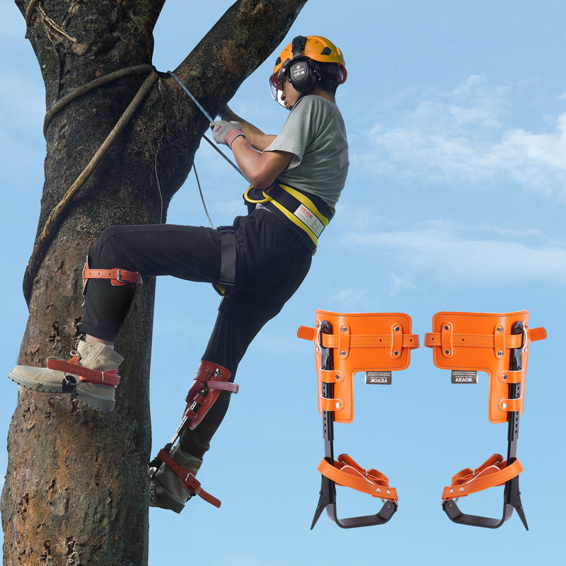 Climbing Holds Adjustable Height Pole Climbing Spurs Steel W - Main Image