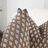 Brown Floral Block Print