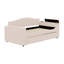 Lit de jour rembourré avec accoudoirs de rangement, lit gigogne et dernier système audio Bluetooth intégré-663239765-663239766
