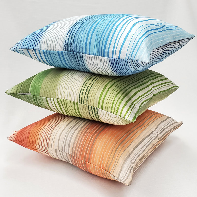 Coussin Sedona, 20 po x 20 po, Orange