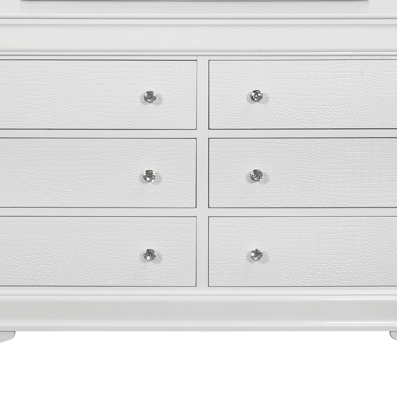 ROBINET EN CRCODILE DE SHAKER (Commode), Blanc