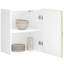 vidaXL Oven Cabinets Kitchen Cabinet Oven Unit 2 pcs Lucca Engineered Wood-130145011