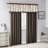 Embroidered Window Valance Spice 50X18"-1179779470