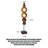 59.84" Unique/Statement Floor Lamp