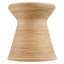 Table d'appoint ronde en rotin naturel Tavi