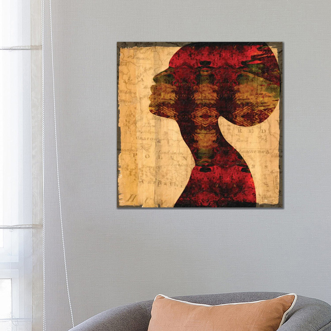 Nubian Queen II von Taylor Greene - Giclée auf Leinwand ohne Rahmen