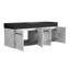 Meuble-lavabo mural 60 po avec lavabo, lavabo à double rebord épais en résine-1438604394