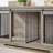 Multifunctional TV Stand Dog Crate with Double Spaces, Ideal for Multiple Dogs and Home Decor, Featuring Storage and Comfort-1943693322