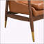 Chaise d'appoint 29,2 po Mid-Century-1663345409