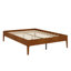 Base de lit contemporaine à profil bas avec système de lattes durables attachées-1785459832