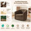 Fauteuil demi-tonneau pivotant-896247366