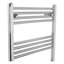 Straight Central Heating Towel Rail Bathroom Heated Rad Radiator Chrome-5953278