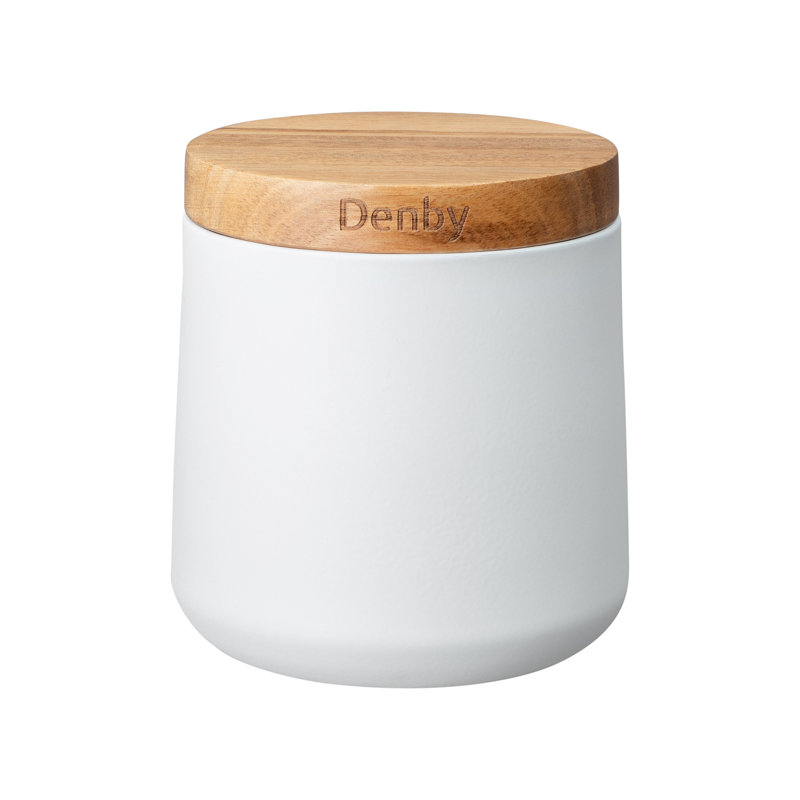Denby Storage Canister, Mixed, White