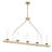 5-E12 40W Modern Farmhouse Industrial Iron Finished Chandelier