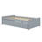 Twin Size Solid Rubber Wood Bed – 2 Drawers-844797354